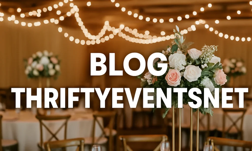 Blog Thriftyeventsnet: Complete Guide About blog thriftyeventsnet Blog Thriftyeventsnet